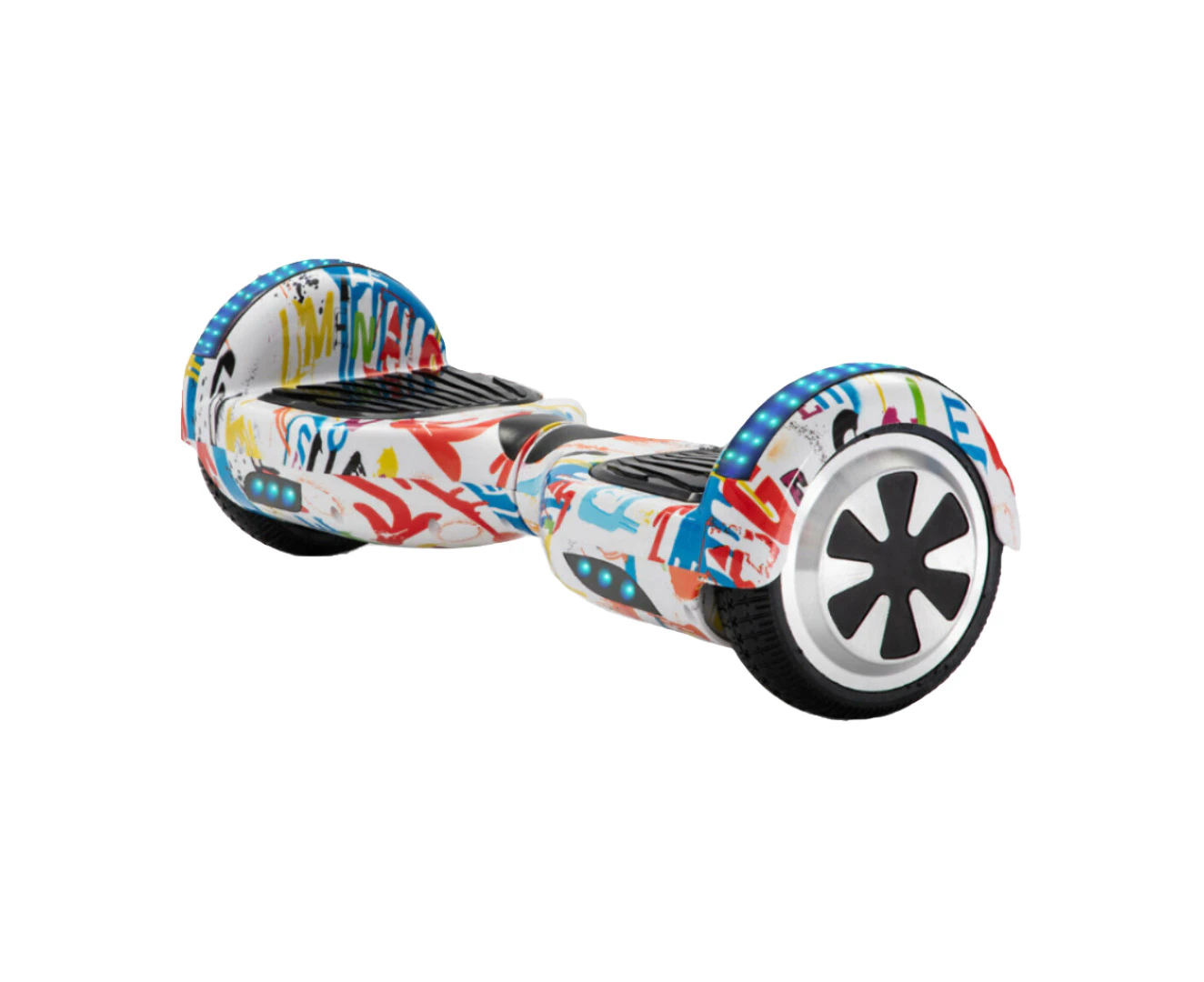 Australia Hoverboard 6.5" Wheel Hoverboard Self Balancing Scooter - White Graffiti