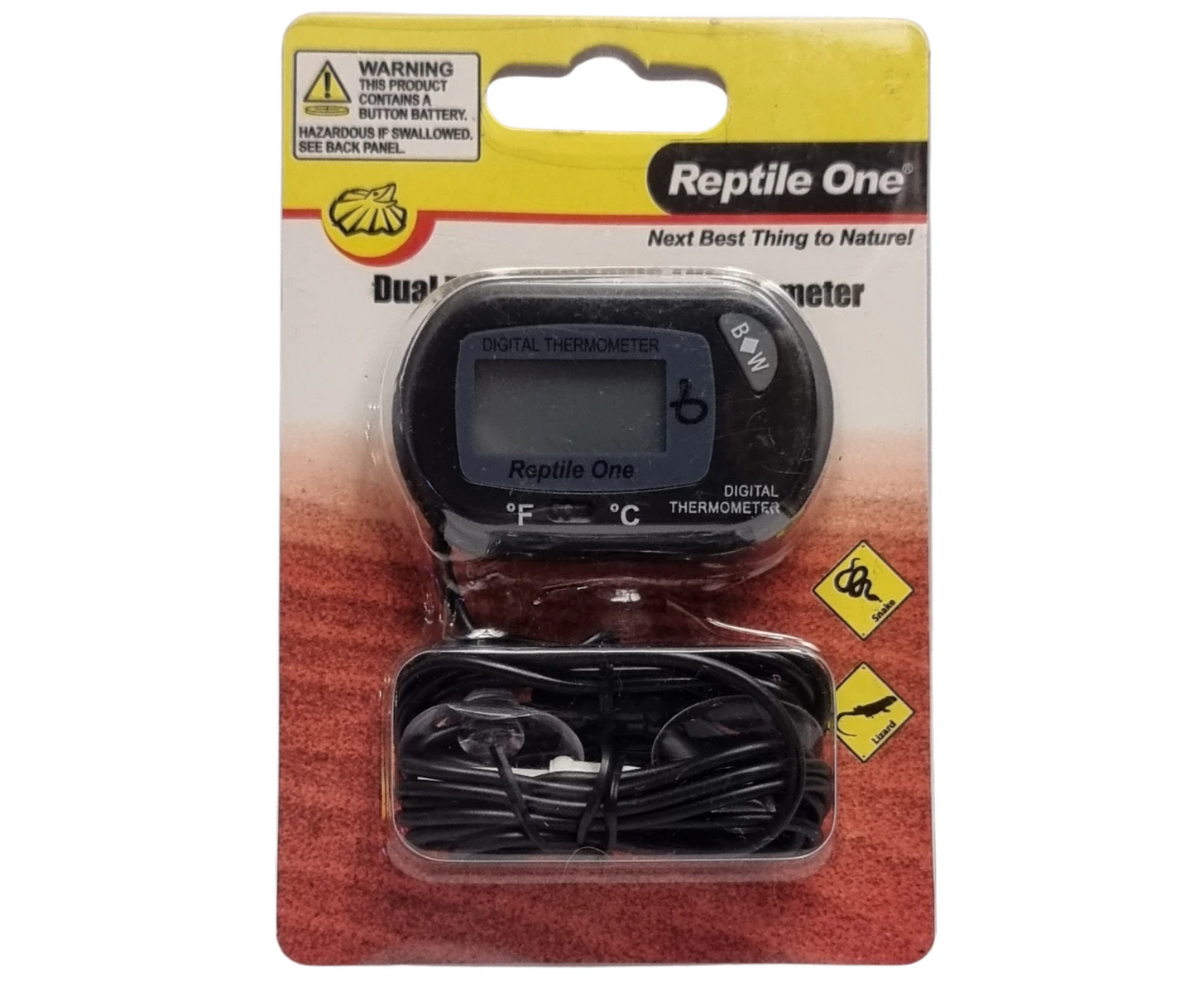 Reptile One Dual Zone Sensor LCD Thermometer (46593)