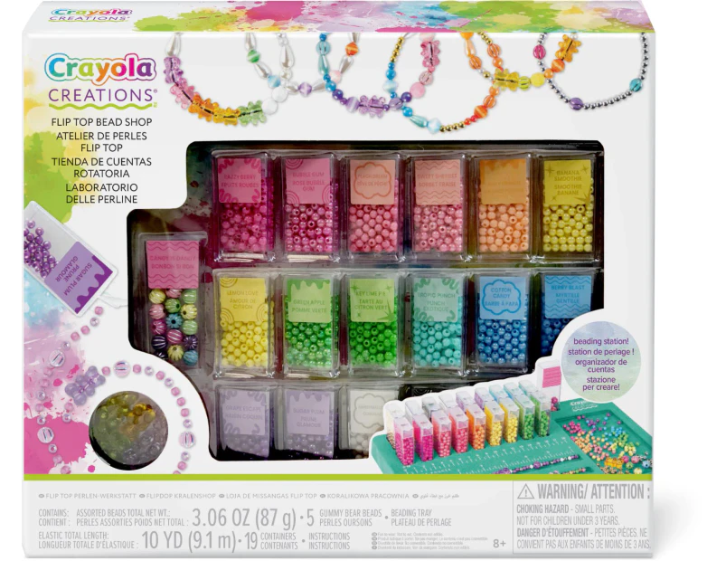 Crayola Creations Flip Top Bead Shop