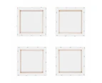 8" x 8" Stretch Canvas, 4 Pack - Anko