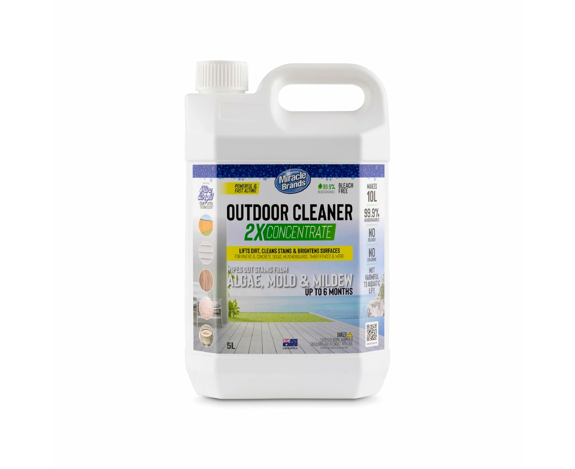 Miracle Brands 5L Outdoor Cleaner