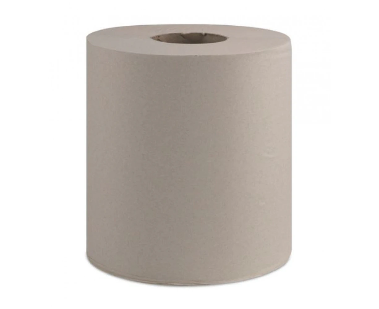 Tork M2 Basic 66310 Centrefeed Towel Recycled 350M - Natural Carton (6 Rolls)