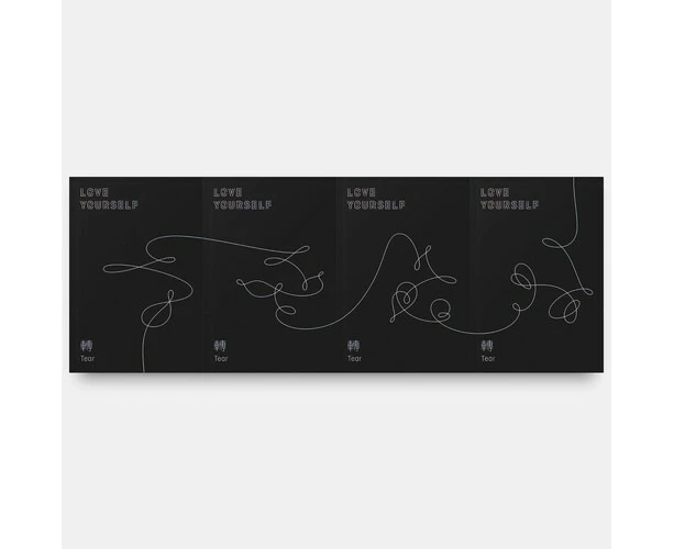 BTS - Love Yourself: Tear (Random cover, incl. 104-page photobook, one random photocard, 20-page minibook and one standing USA import