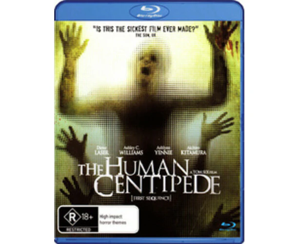 The Human Centipede (First Sequence)  [Blu-Ray Region A: USA] Australia - Import USA import