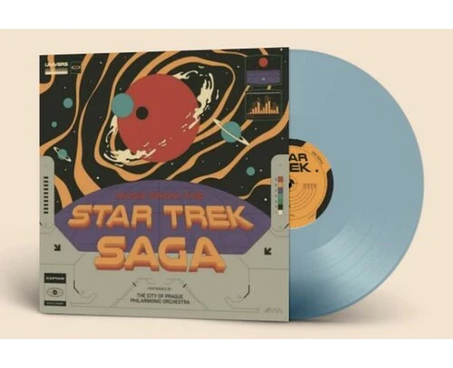 City of Prague Philharmonic Orchestra - Star Trek (Original Soundtrack)  [VINYL LP] Blue, Colored Vinyl USA import