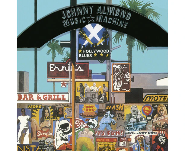 Johnny Almond - HOLLYWOOD BLUES  [VINYL LP] USA import