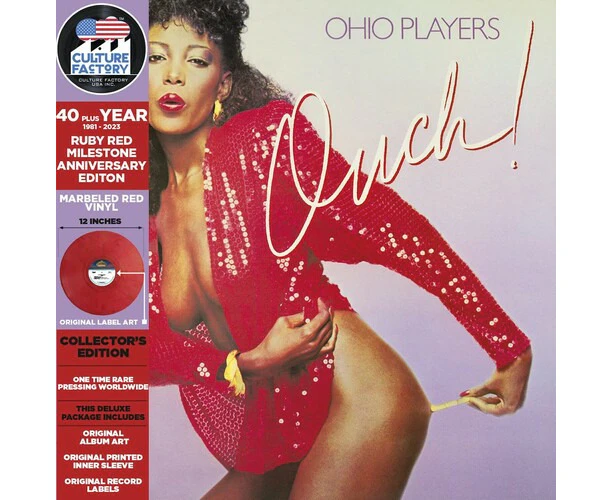 Ohio Players - Ouch  [VINYL LP] Colored Vinyl, Deluxe Ed, Reissue USA import