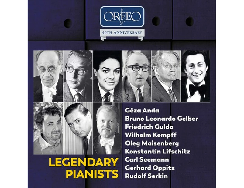 Various Artists - Legendary Pianists   [COMPACT DISCS] Boxed Set USA import