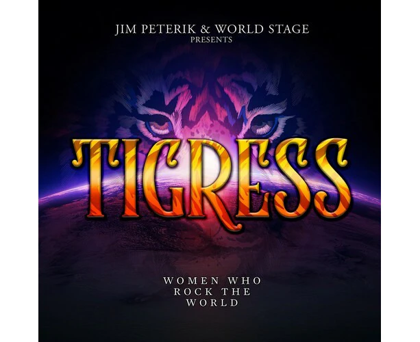 Jim Peterik - Tigress - Women Who Rock The World  [VINYL LP] Colored Vinyl, Orange USA import