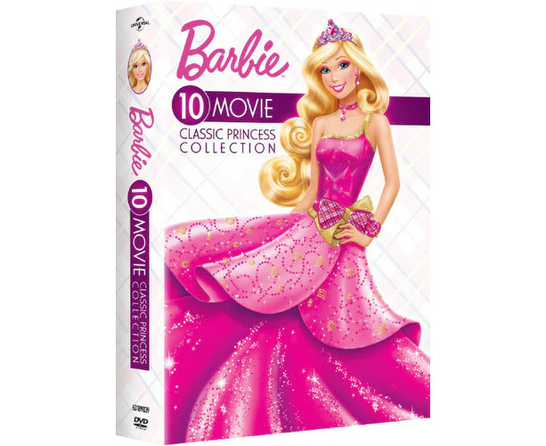 Barbie: 10-Movie Classic Princess Collection  [DVD REGION:1 USA] Boxed Set USA import