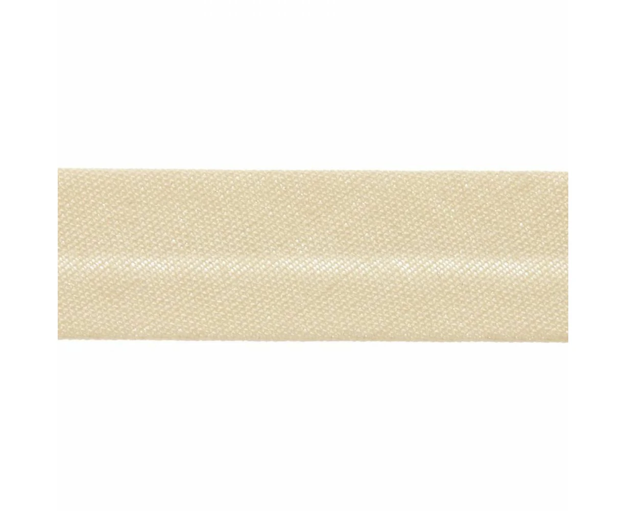 Birch CREAM Polycotton Bias Binding 25mm x 30m roll (008047)