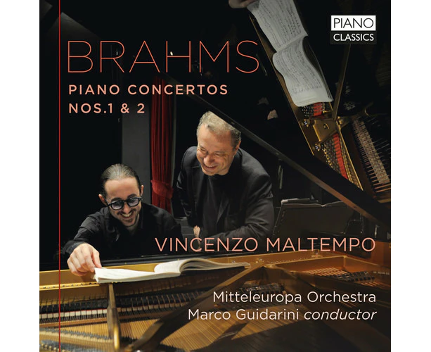 Brahms / Maltempo - Piano Concerto 1 & 2  [COMPACT DISCS] 2 Pack USA import