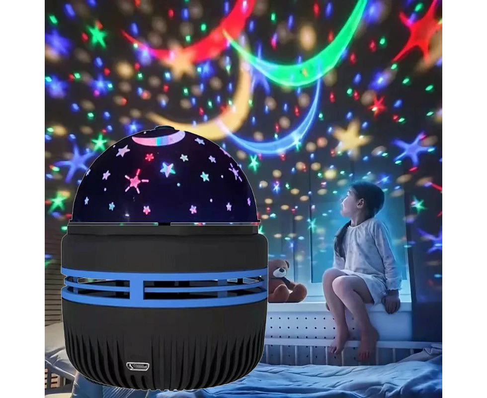 7-Colors Patterns Star Galaxy Projector Night Light - Star Light