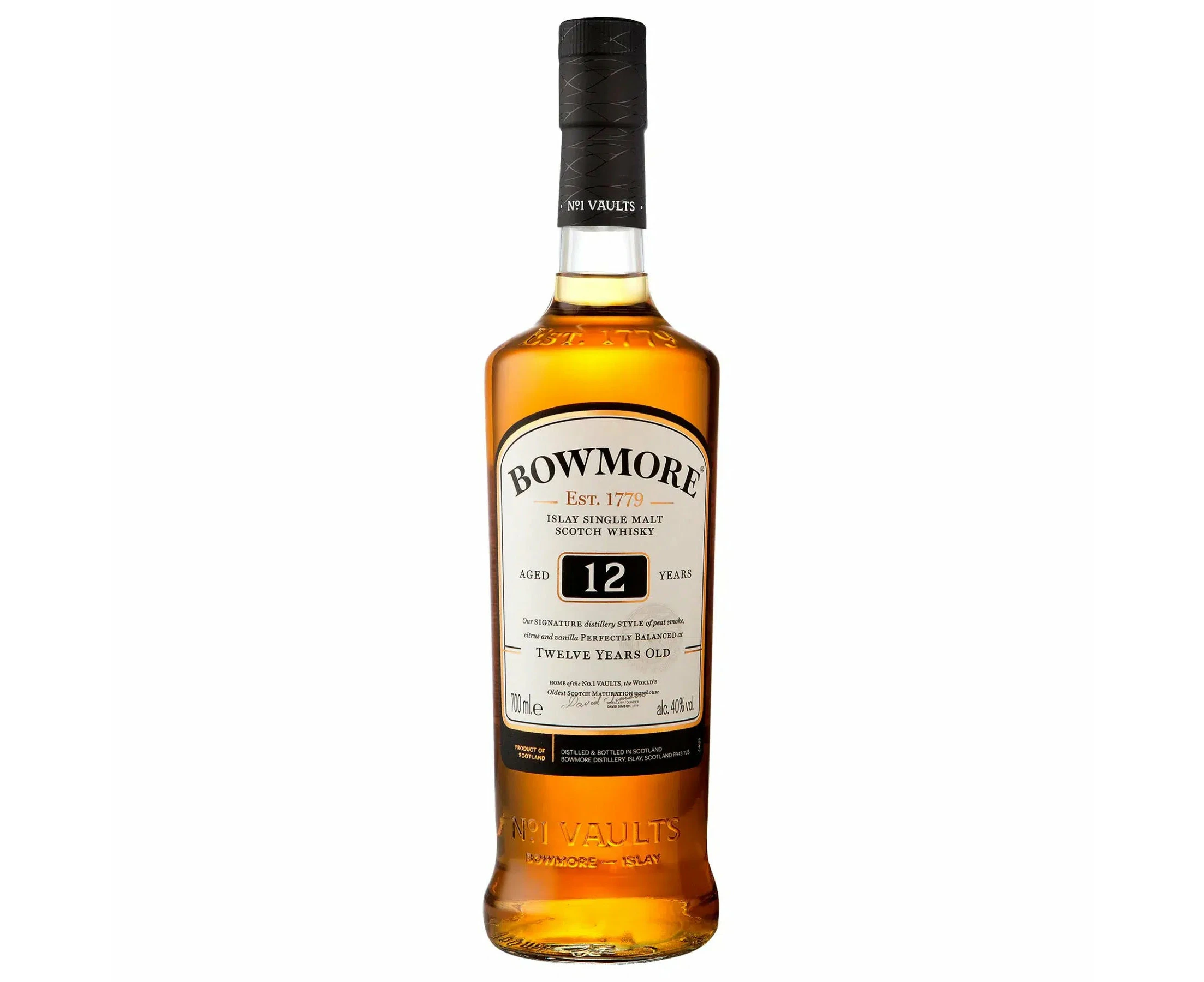 Bowmore 12 Year Old Single Malt Scotch Whisky 700ml