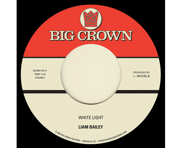 Liam Bailey - White Light B/w Cold & Clear  [7-INCH SINGLE] USA import