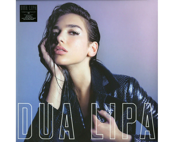 Dua Lipa Dua Lipa black vinyl LP gatefold sleeve