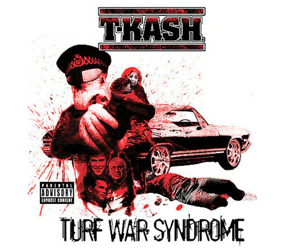 T-K.A.S.H. - Turf War Syndrome  [VINYL LP] Explicit USA import