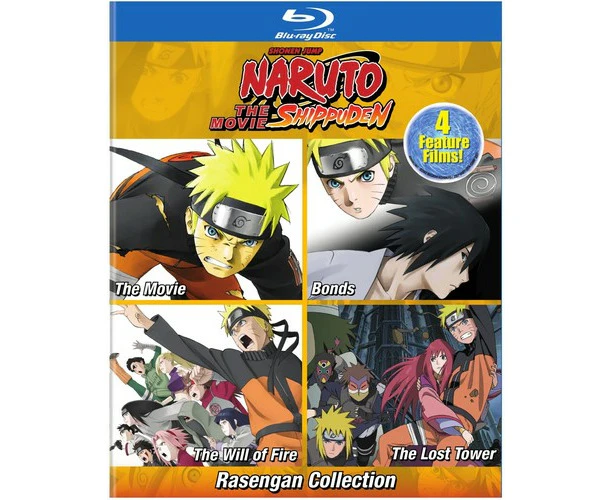 Naruto Shippuden the Movie Rasengan Collection  [Blu-Ray Region A: USA] Boxed Set USA import