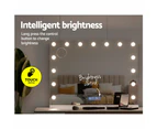 Embellir Bluetooth Makeup Mirror 80x58cm Hollywood Vanity with LED Light Wall