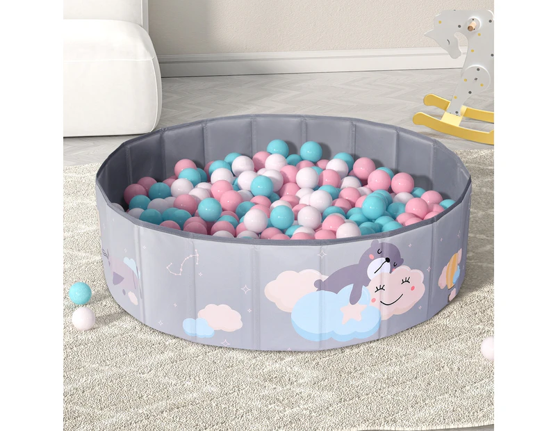 Keezi Kids Ball Pool Pit Toddler Ocean Play Foldable Child Playhouse Storage Bag