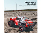 Centra RC Car 1:8 4WD Off-Road Racing Brushed Motor 2.4GHz Remote Control Red