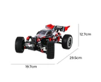 Centra RC Car 1:16 4WD Off-Road Racing Brushless Motor 2.4GHz Remote Control Red