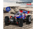 Centra RC Car 1:16 4WD Off-Road Race Brushless Motor 2.4GHz Remote Control Blue