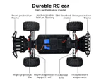 Centra RC Car 1:8 4WD Off-Road Racing Brushed Motor 2.4GHz Remote Control Red