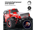 Centra RC Car 1:8 4WD Off-Road Racing Brushed Motor 2.4GHz Remote Control Red