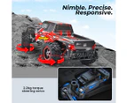 Centra RC Car 1:8 4WD Off-Road Racing Brushed Motor 2.4GHz Remote Control Red