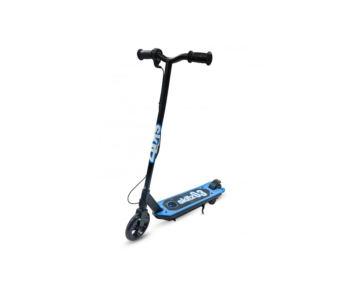 Go Skitz 0.3 Non-Foldable 12v/30w Electric Scooter Ride On Kids/Teens 5+ Blue