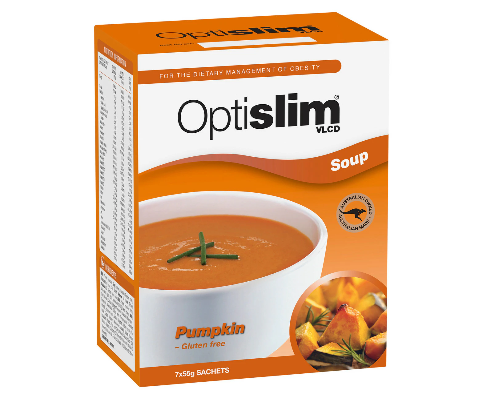 VLCD Pumpkin soup 7x55g