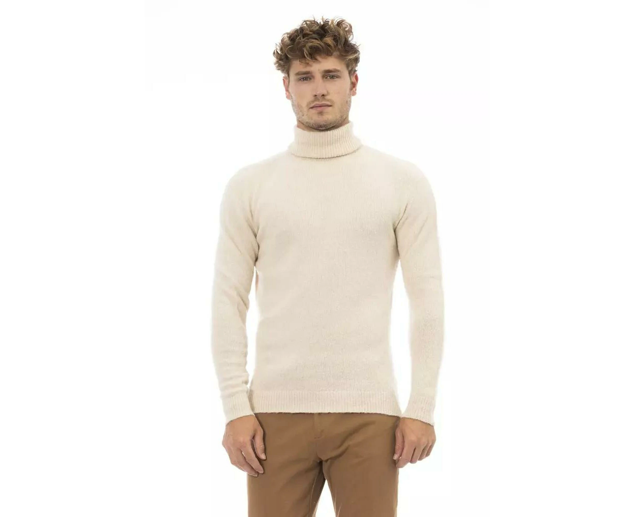 Alpaca Turtleneck Sweater