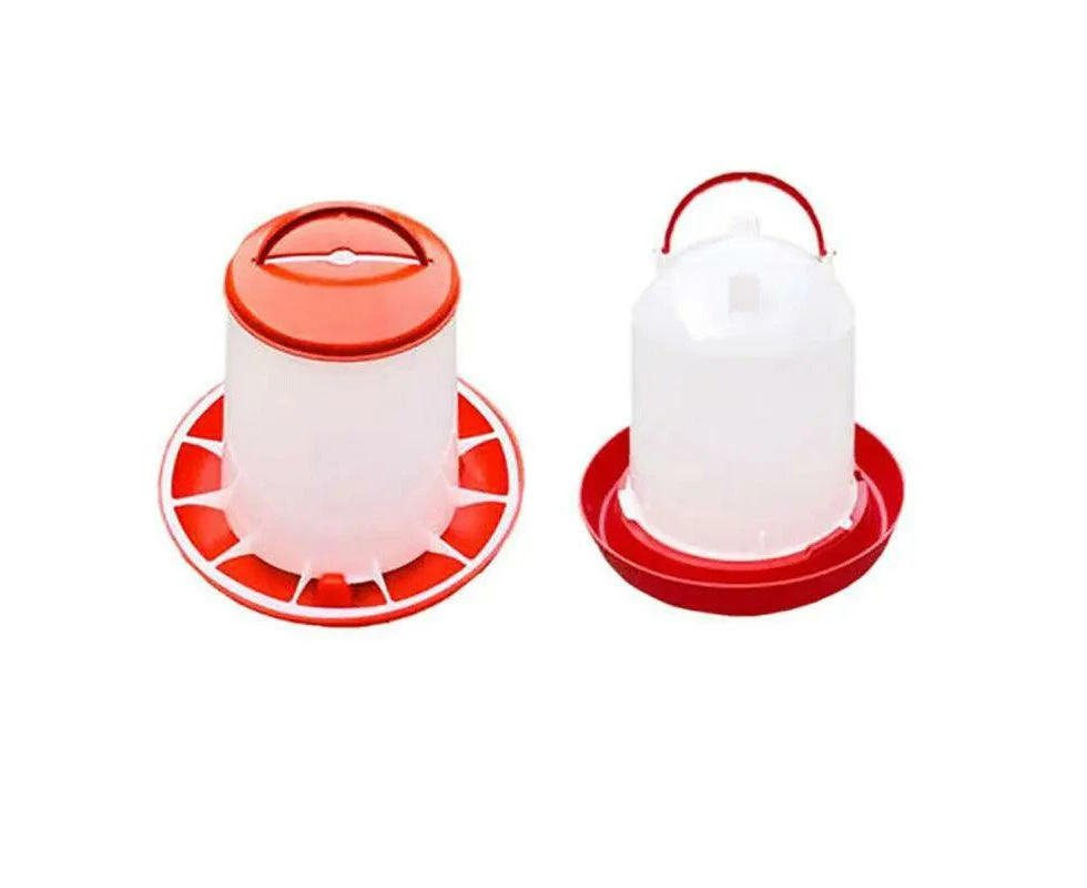 Automatic Chicken Bird Chook Poultry Feeder Drinker Chicken  Poultry Waterer Au