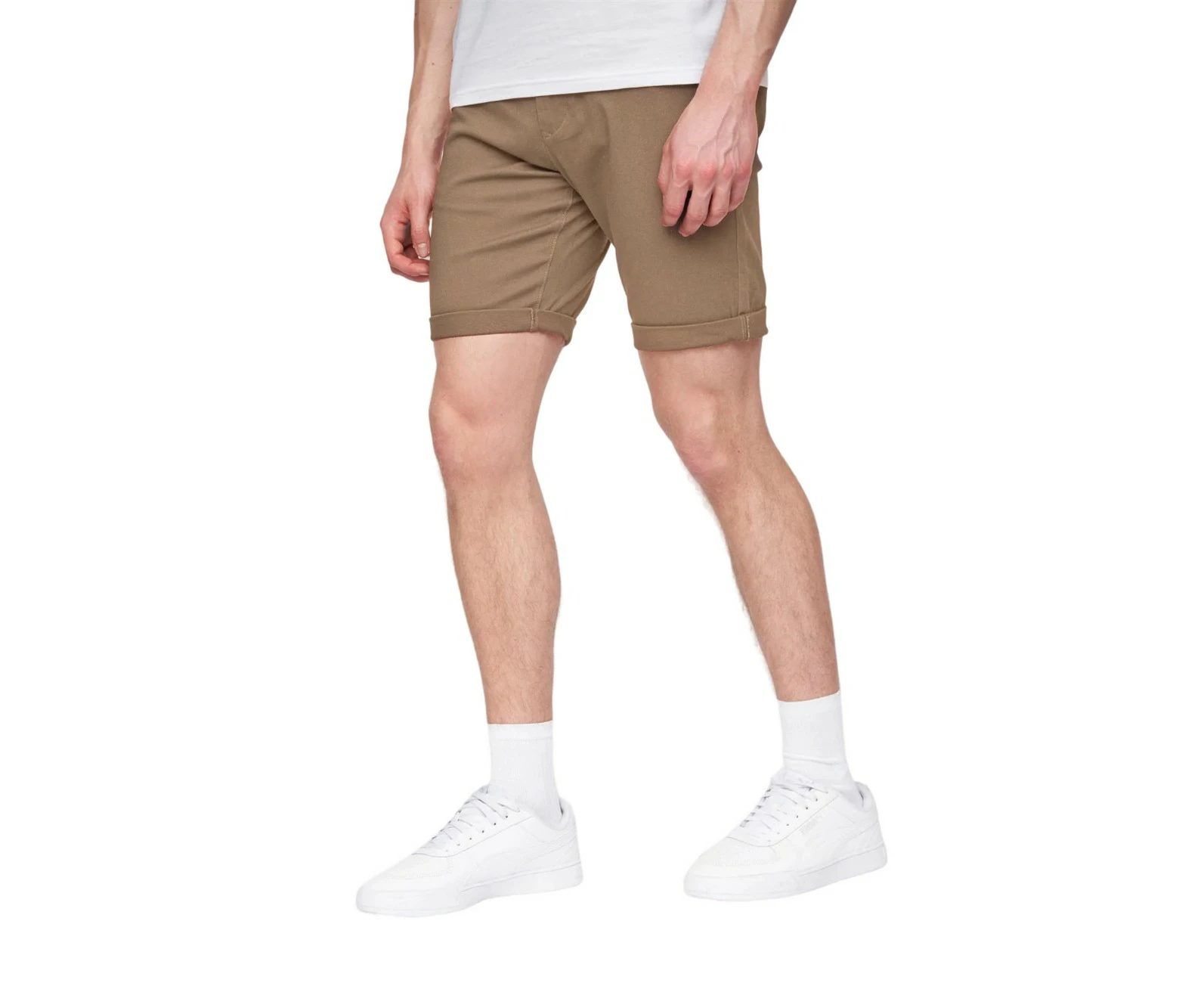 Henleys Mens Copehen Shorts (Tan) - BG1621