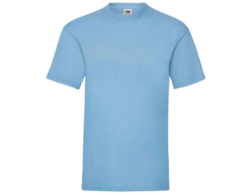 Fruit of the Loom Mens Valueweight T-Shirt (Sky) - PC5569