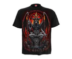 Spiral Direct Unisex Adult Baphomet T-Shirt (Black) - HE2693