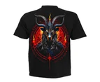 Spiral Direct Unisex Adult Baphomet T-Shirt (Black) - HE2693