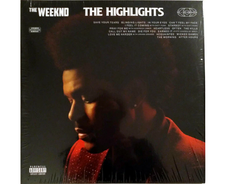 The Weeknd The Highlights 180GM BLACK VINYL 2 LP