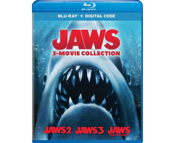 Jaws: 3-Movie Collection  [Blu-Ray Region A: USA] 3 Pack, Digital Copy USA import