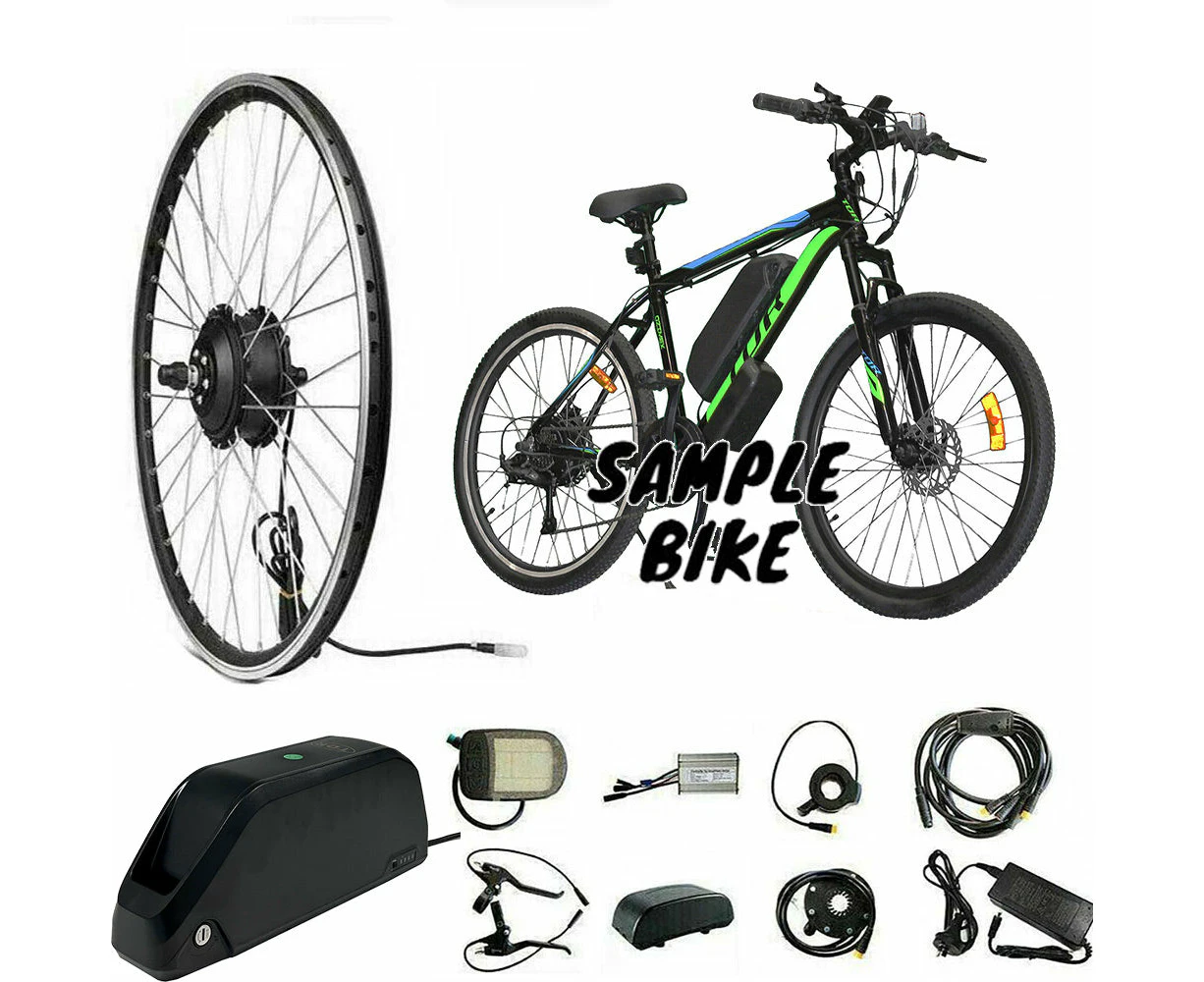 eBike Conversion kit 350W 26" Rear Hub Electric Bike Conversion Kit 18Ah Battery 72km with PAS