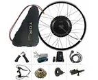 26-inch 1500W EBike Conversion Kit with 48V 20AH Battery Rear Hub Motor Throttle Control