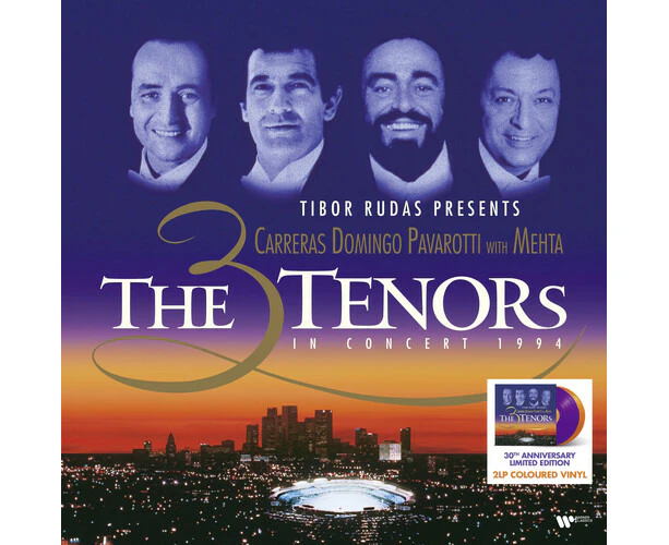 The Three Tenors - Three Tenors in Concert  [VINYL LP] Gatefold LP Jacket, Ltd Ed USA import