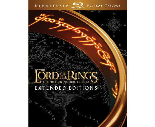 The Lord of the Rings: The Motion Picture Trilogy (Extended Editions)  [Blu-Ray Region A: USA] Extended Ed, Rmst USA import