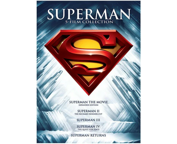 Superman 5-Film Collection  [DVD REGION:1 USA] Boxed Set, Special Ed, Subtitled, Dolby, Dubbed, Ac-3/Dolby Digital USA import