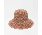 Target Crochet Straw Hat