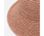 Target Crochet Straw Hat