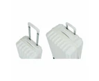 2 Piece Hard Case Set, White - Anko