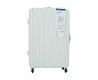 2 Piece Hard Case Set, White - Anko