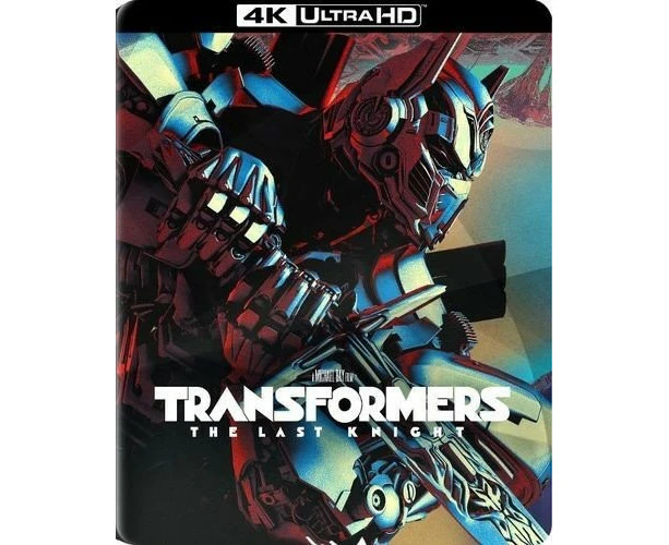 Transformers: The Last Knight (Steelbook)  [ULTRA HD BLU-RAY REGION: A USA] 4K Mastering, Steelbook USA import